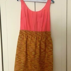 Jcrew size 2 silk and tweed short dress.